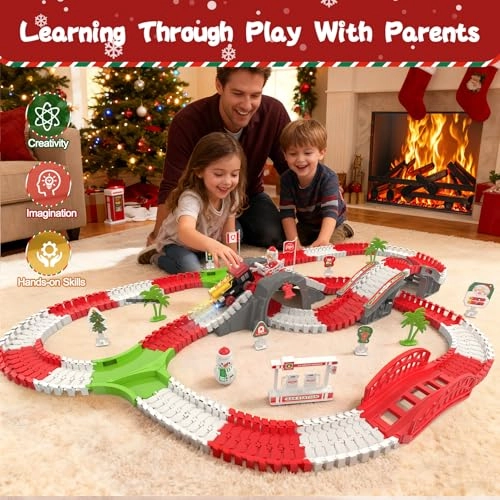 Christmas Track Toy Set - 262 PCS