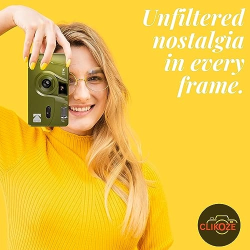 M35 - Reusable + 35mm film - 36 exposures + Tips Card - Bonus Postcard