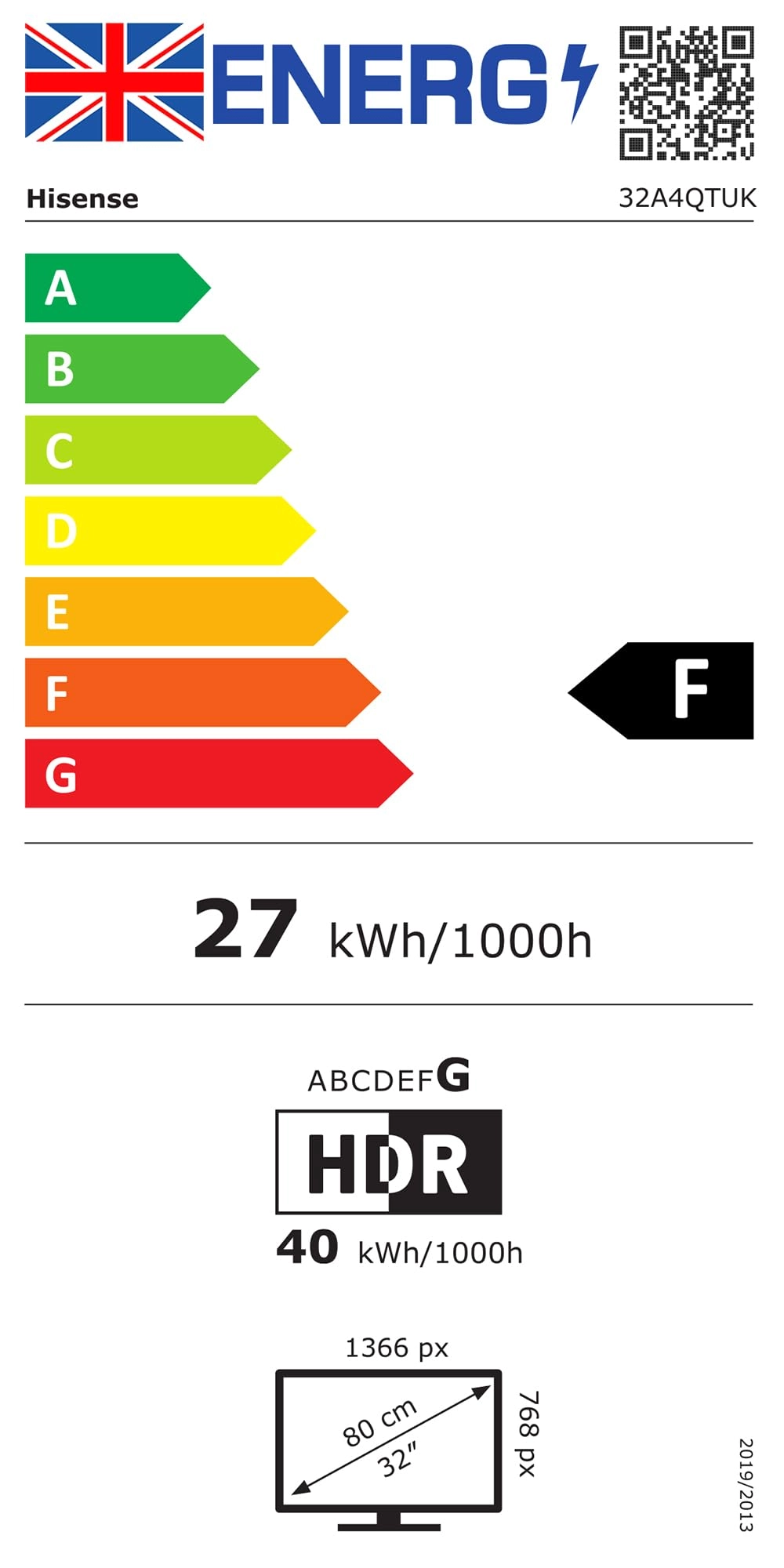 32A4QTUK - 32 Inches