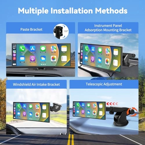 Extra Large Wireless Apple CarPlay Screen - 11.5-Inch