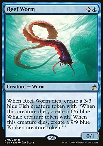 Wizards of the Coast Reef Worm A25