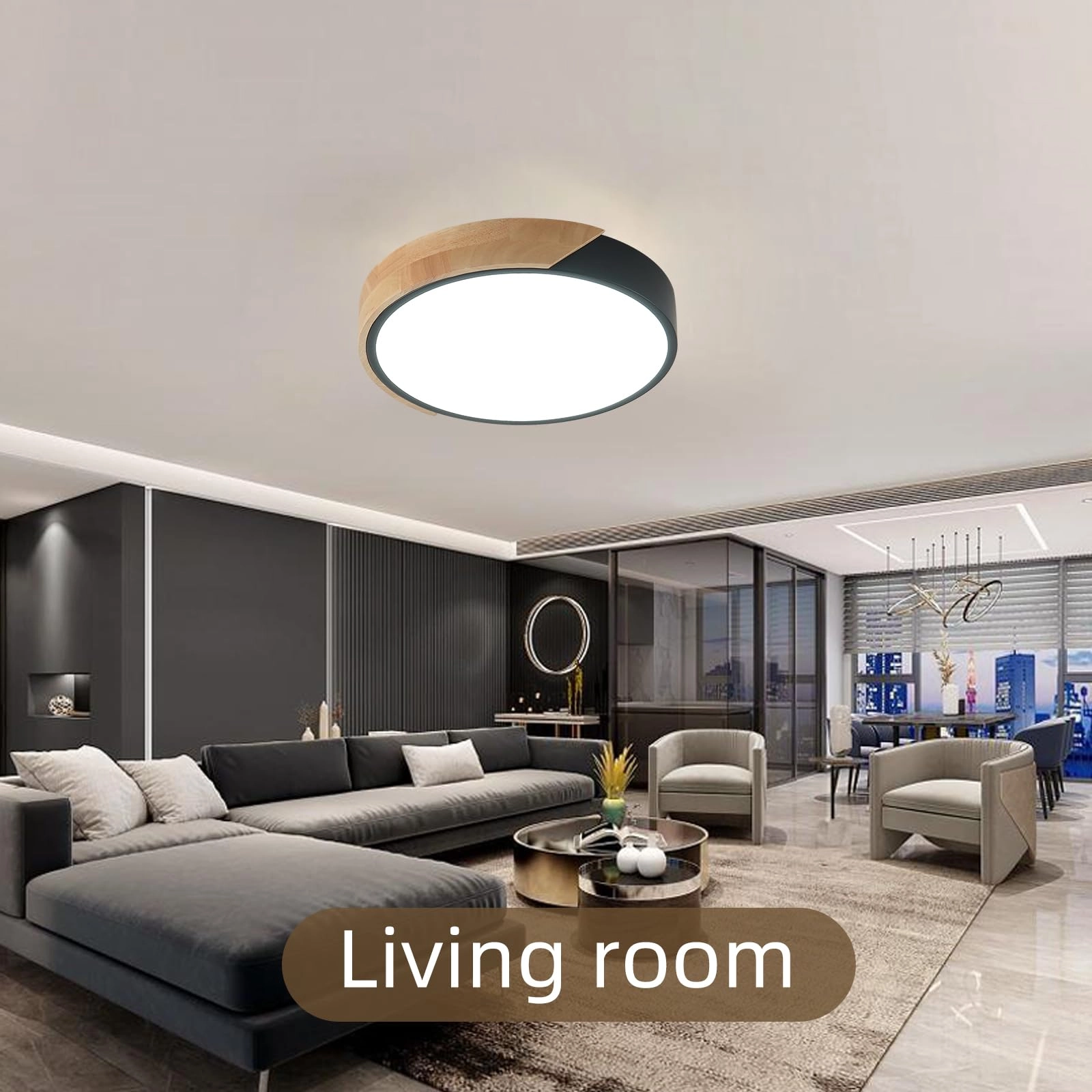 24W Led Ceiling Light - 6000K no dimming