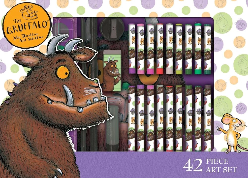 North Parade Publishing Window Art Set - 42 pieces paints crayons