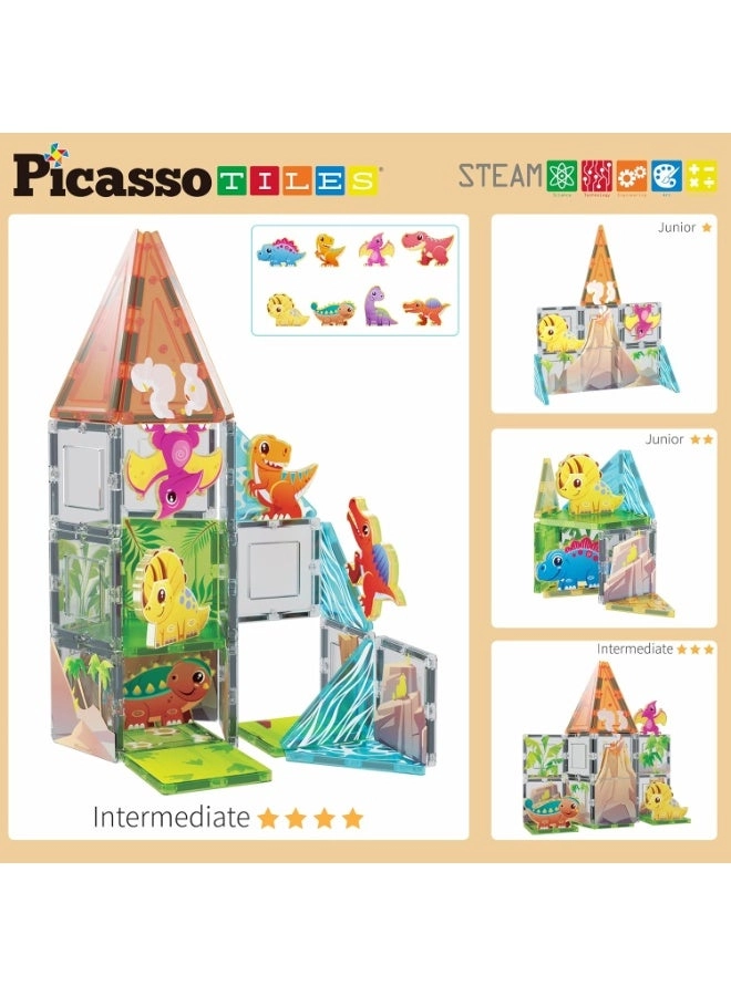 Magnet Tiles - Dinosaur 38 pcs