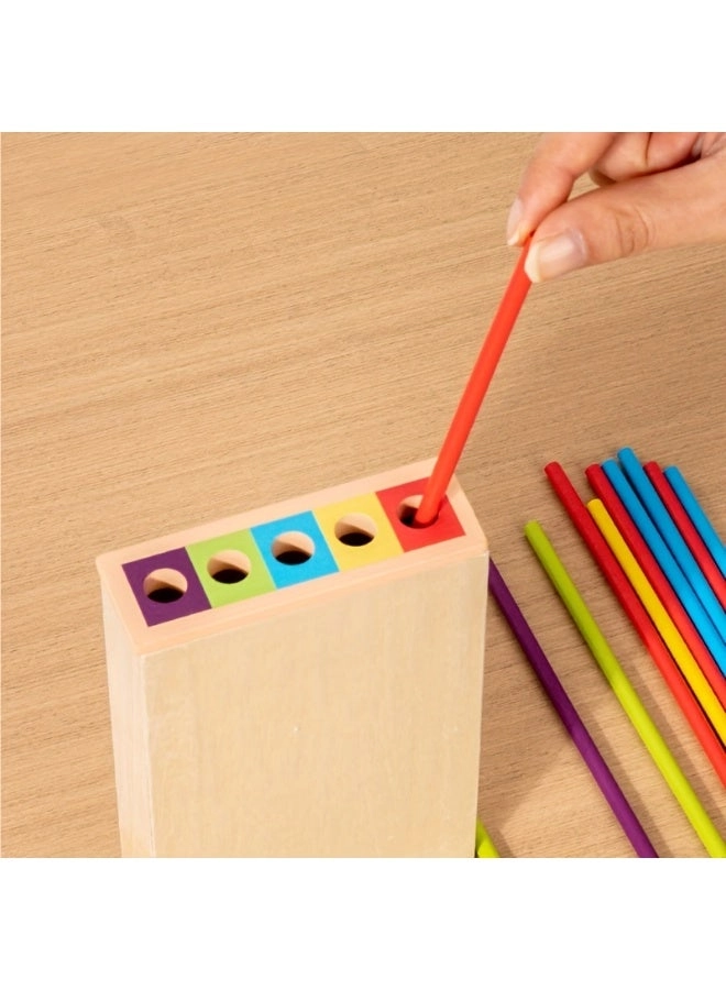 Wooden Stick Drop - 3 years+