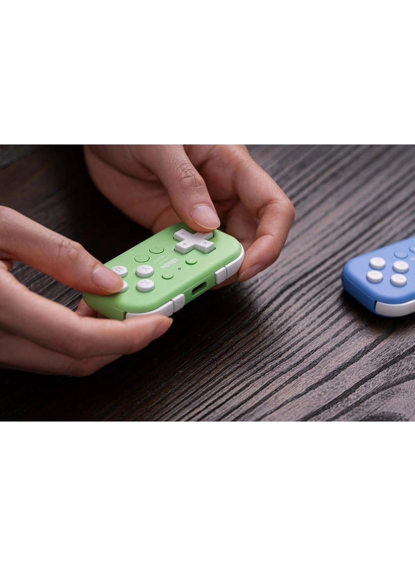 Micro Bluetooth Gamepad - Green Switch Android Raspberry Pi