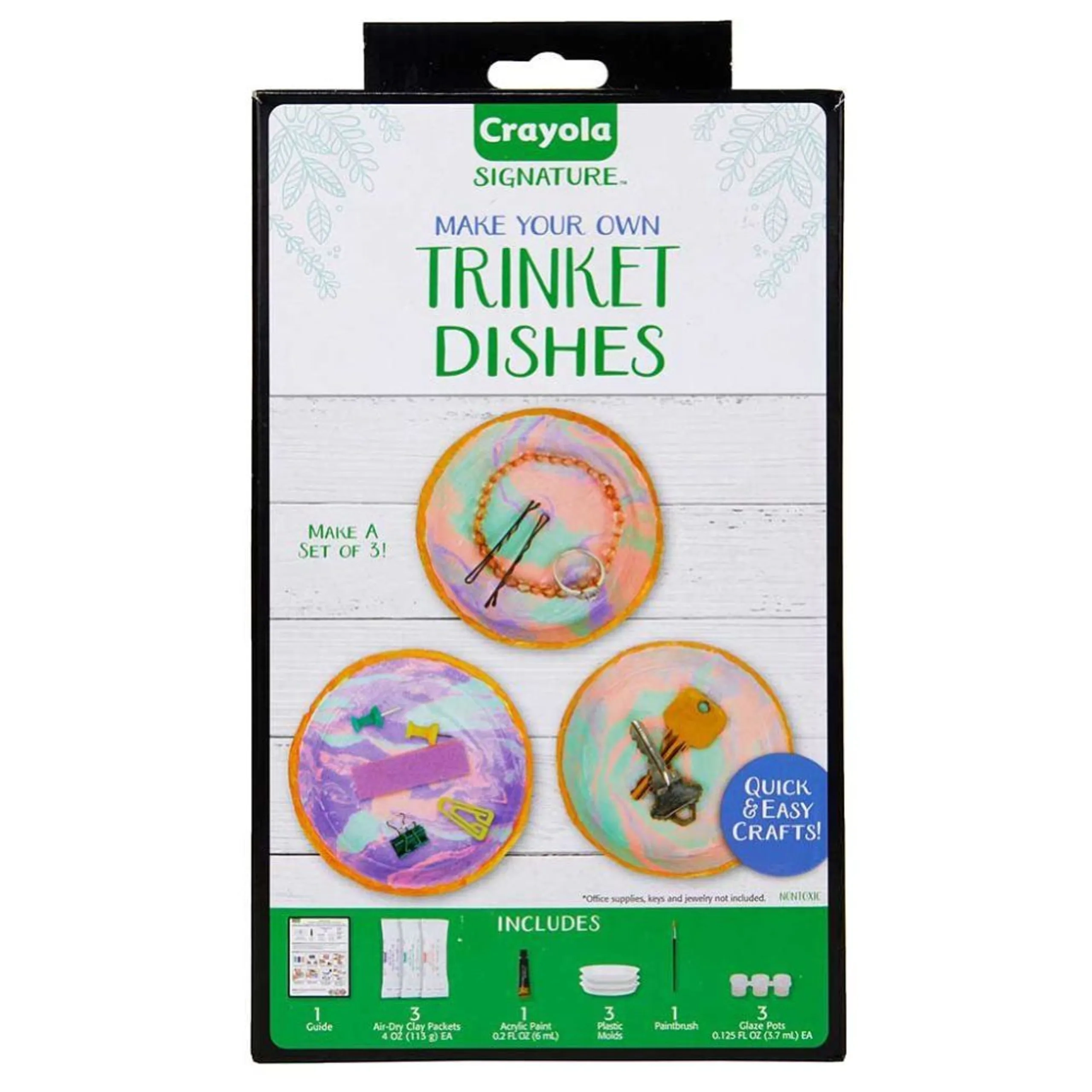 Crayola Signature Make Your Own Trinket Dishes