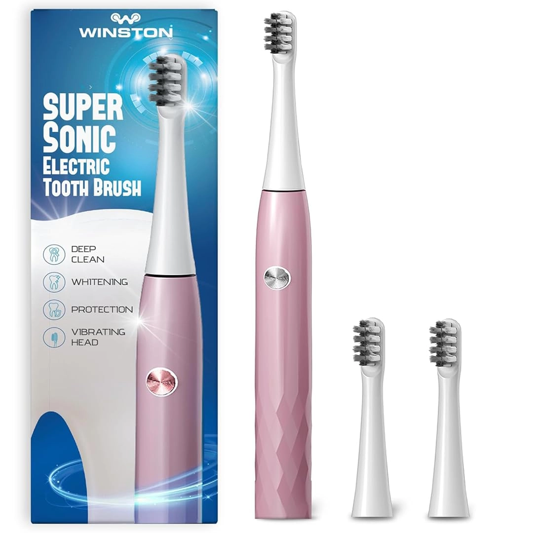 Super Sonic Electric Toothbrush - Rechargeable 3 Modes IPX7 Waterproof