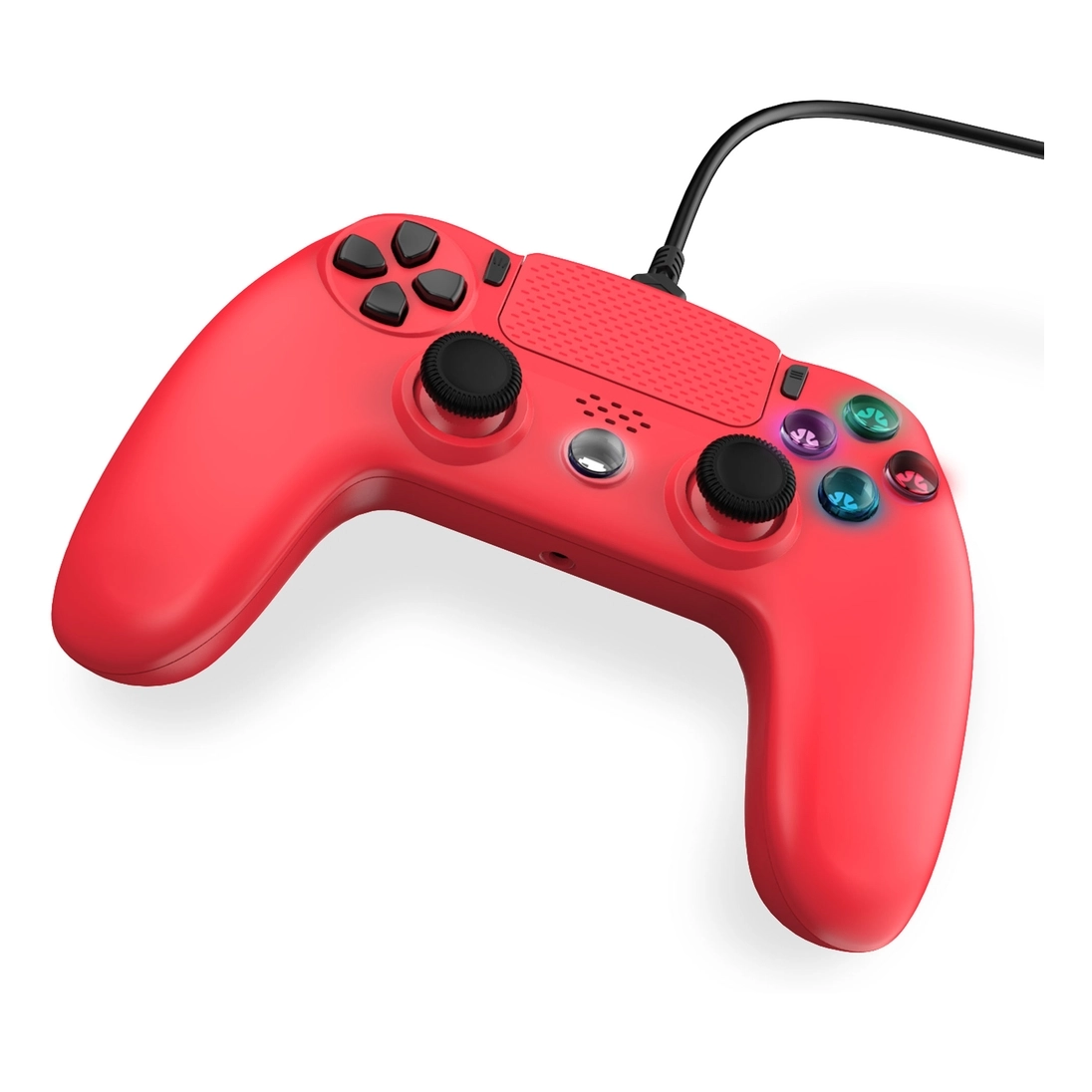 FREAKS & GEEKS PS4 Wired Controller - Red