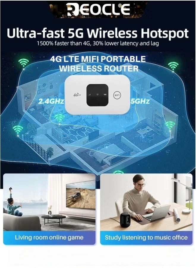 Mobile WiFi Hotspot - 4G 2100mAh