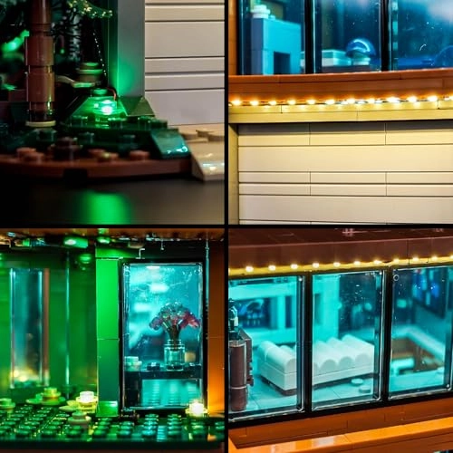 Remote Control Light Kit - Compatible with 21354 Twilight The Cullen House LED