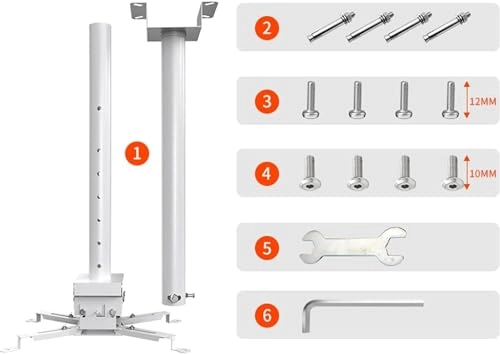 Ceiling TV Mount - 50kg 26-70 inch