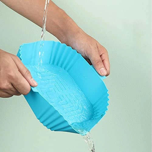 Air Fryer Silicone Pot - Aluminium, Plastic 2 x