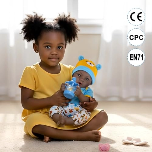 Reborn Baby Doll - 18 inches Vinyl Ages 3+