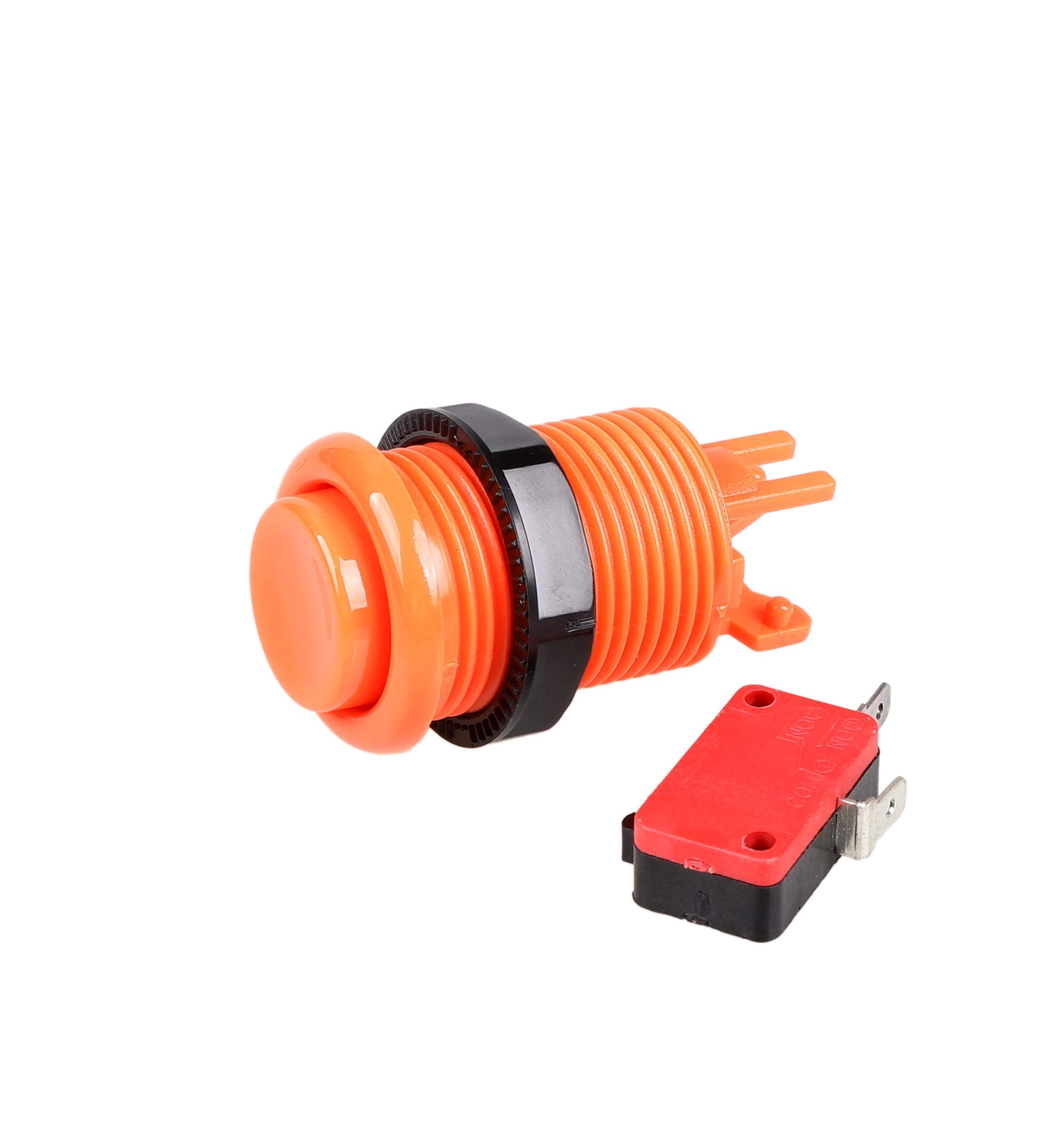 6X American Style Standard Arcade Buttons - USB Arcade Machines (JAMMA, MAME)