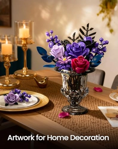 Flower Bouquet Building Set - 12 Pieces