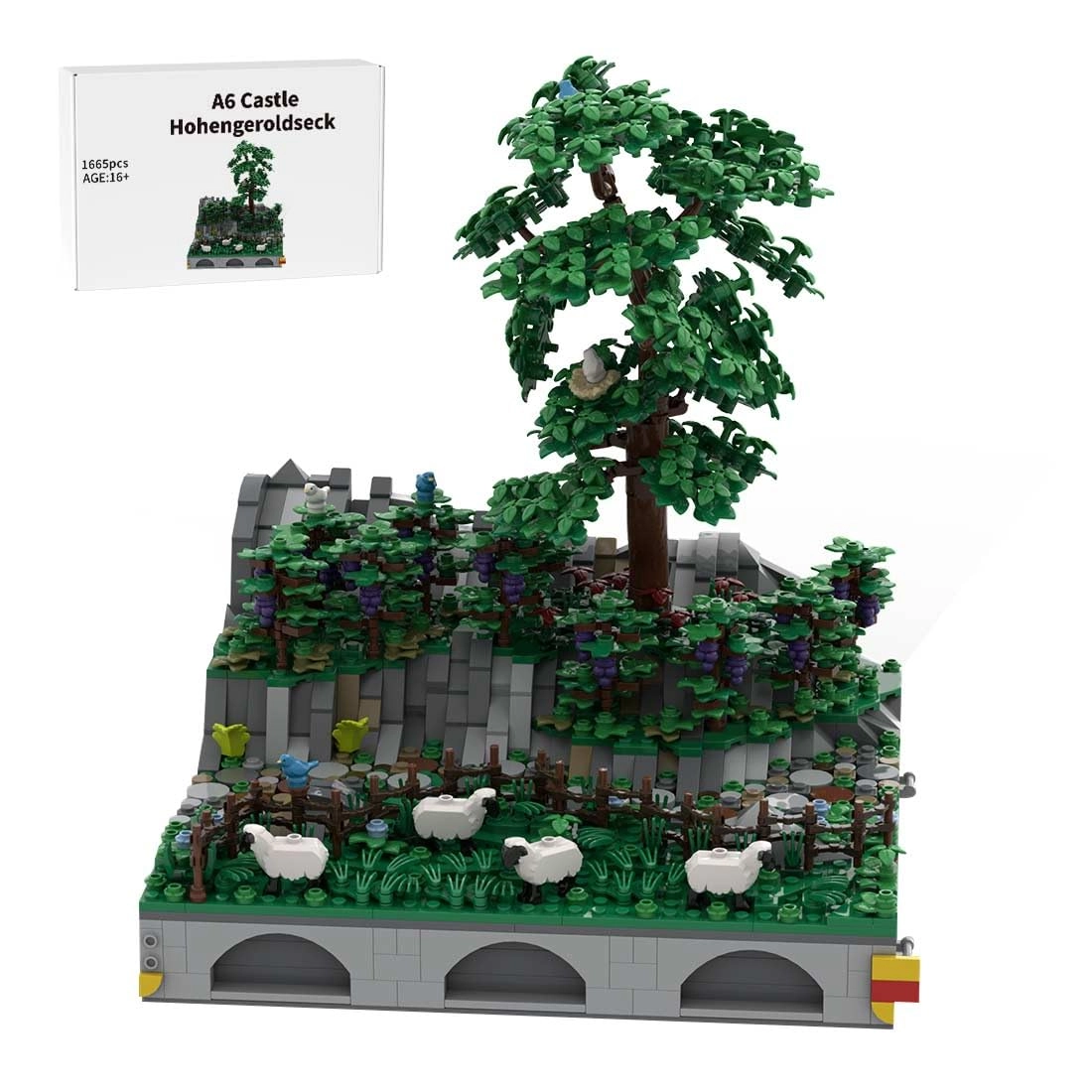 Thinkizen Hohengeroldseck Castle - 1665 pcs