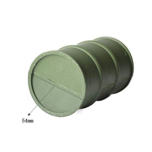 RC Car Skull Fuel Barrel - 3pcs 1.1 scale compatible with 1/10 RC4WD D90 SCX10 Trx-4 crawler RC car