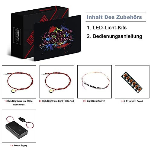 LED Light Set for LEGO 76251 Star-Lord's Helmet - Copper Infinity Saga Star-Lord's Helmet 1