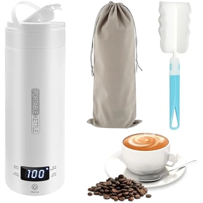 HomKawt Portable Travel Electric Kettle