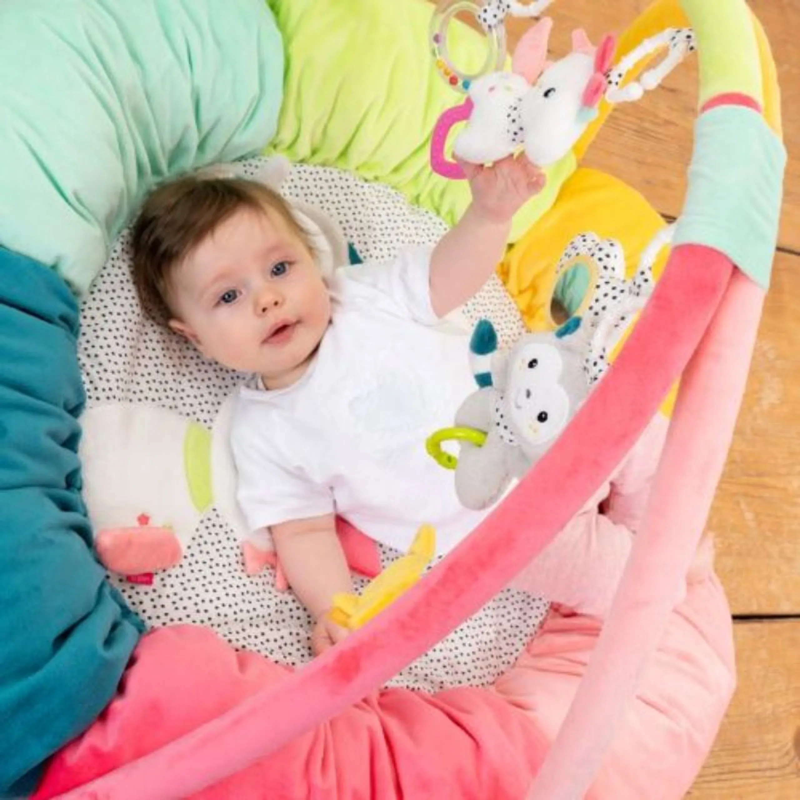 3D Activity Nest - Unicorn And Cat Suitable for Newborn & above