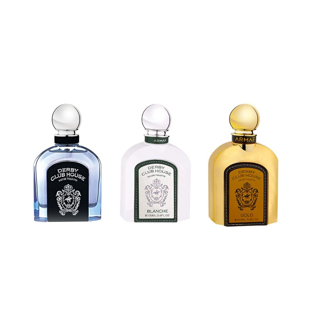 ARMAF Derby Club House Blue + Derby Club House Blanche + Derby Club House Gold - Eau de Toilette 3 Pieces
