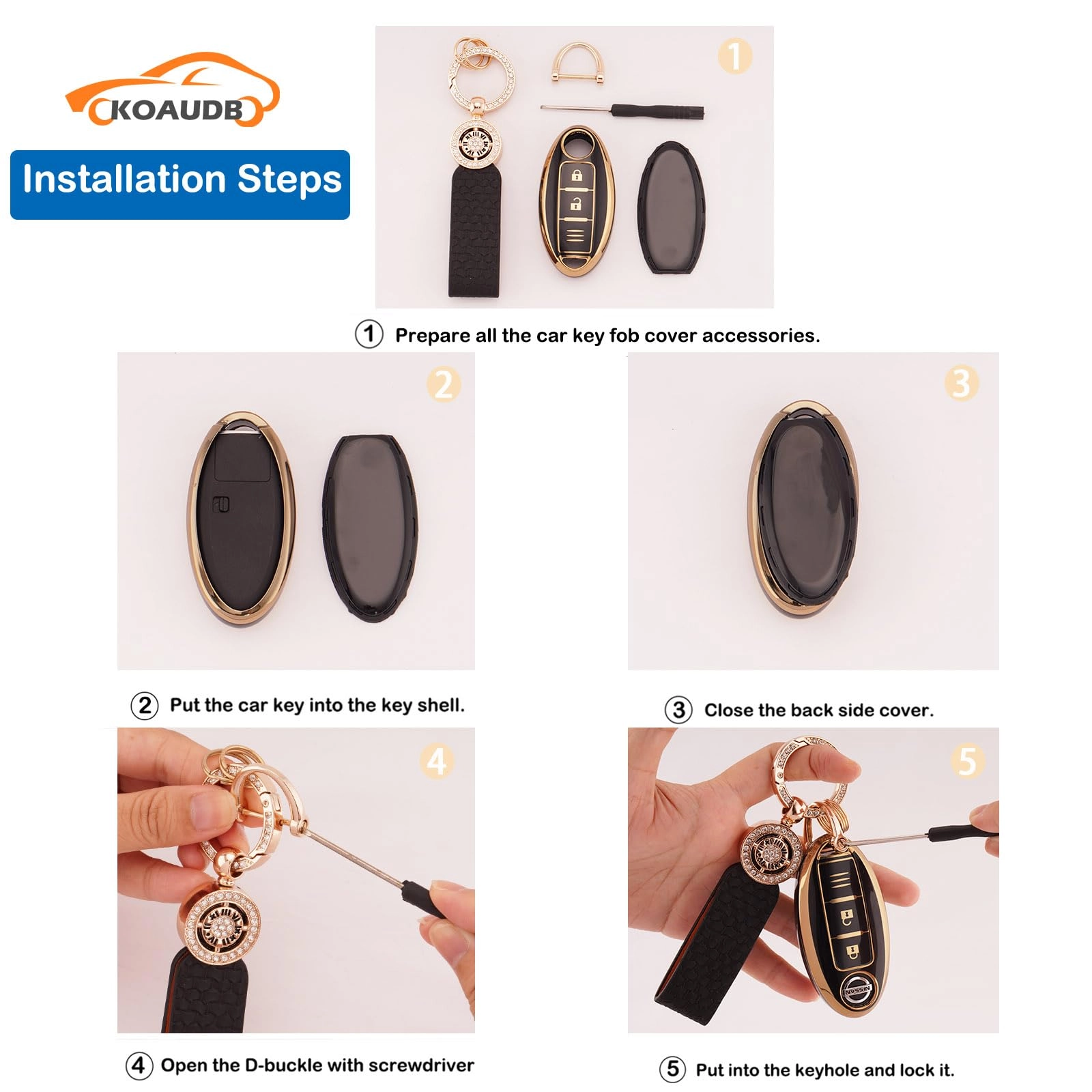 Car Key Cover - Nissan