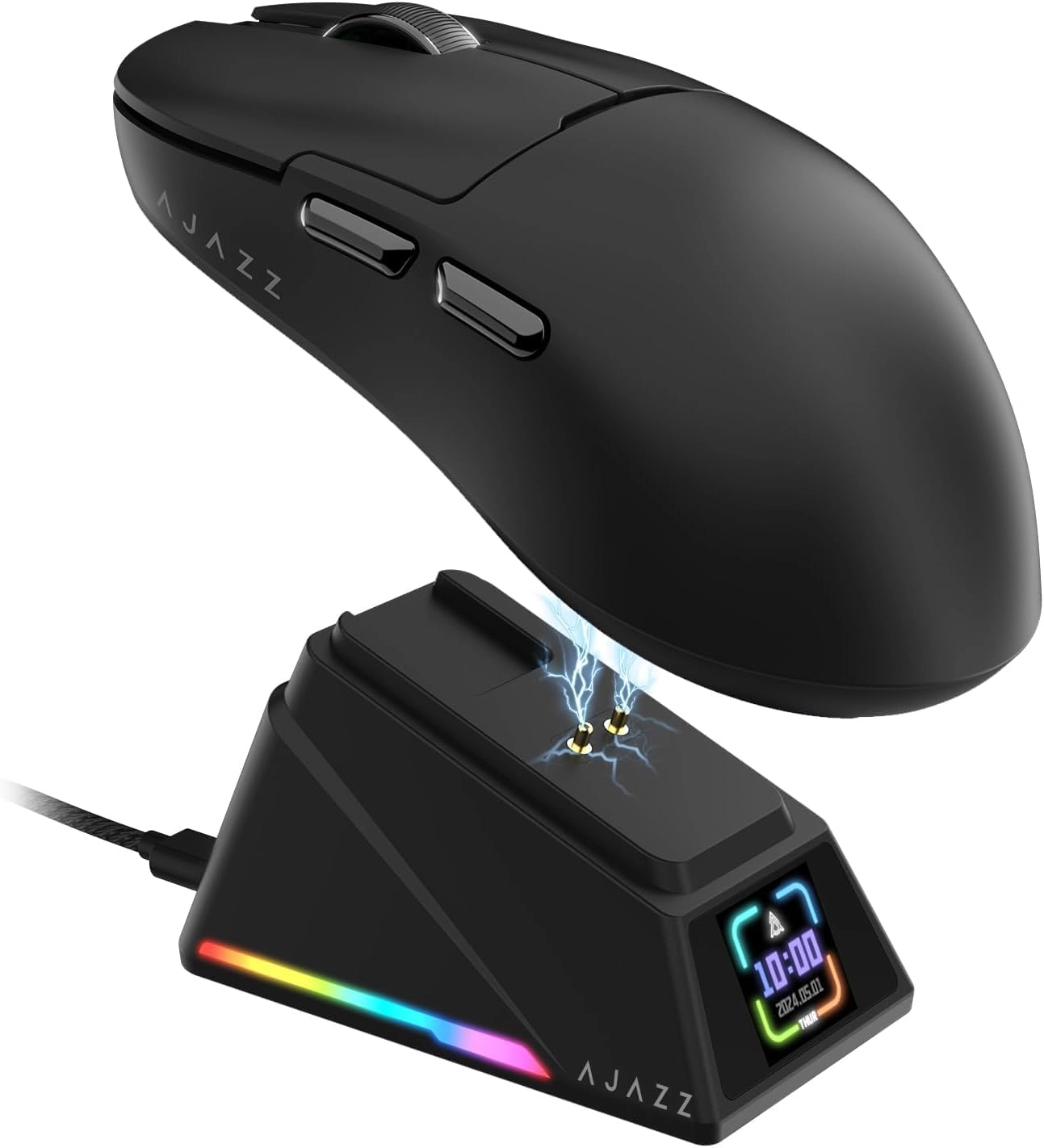 AJ159 PRO Gaming Mouse - 2.4GHz Bluetooth USB