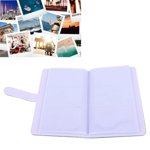 Mini 108 Pockets PU Leather Photo Album