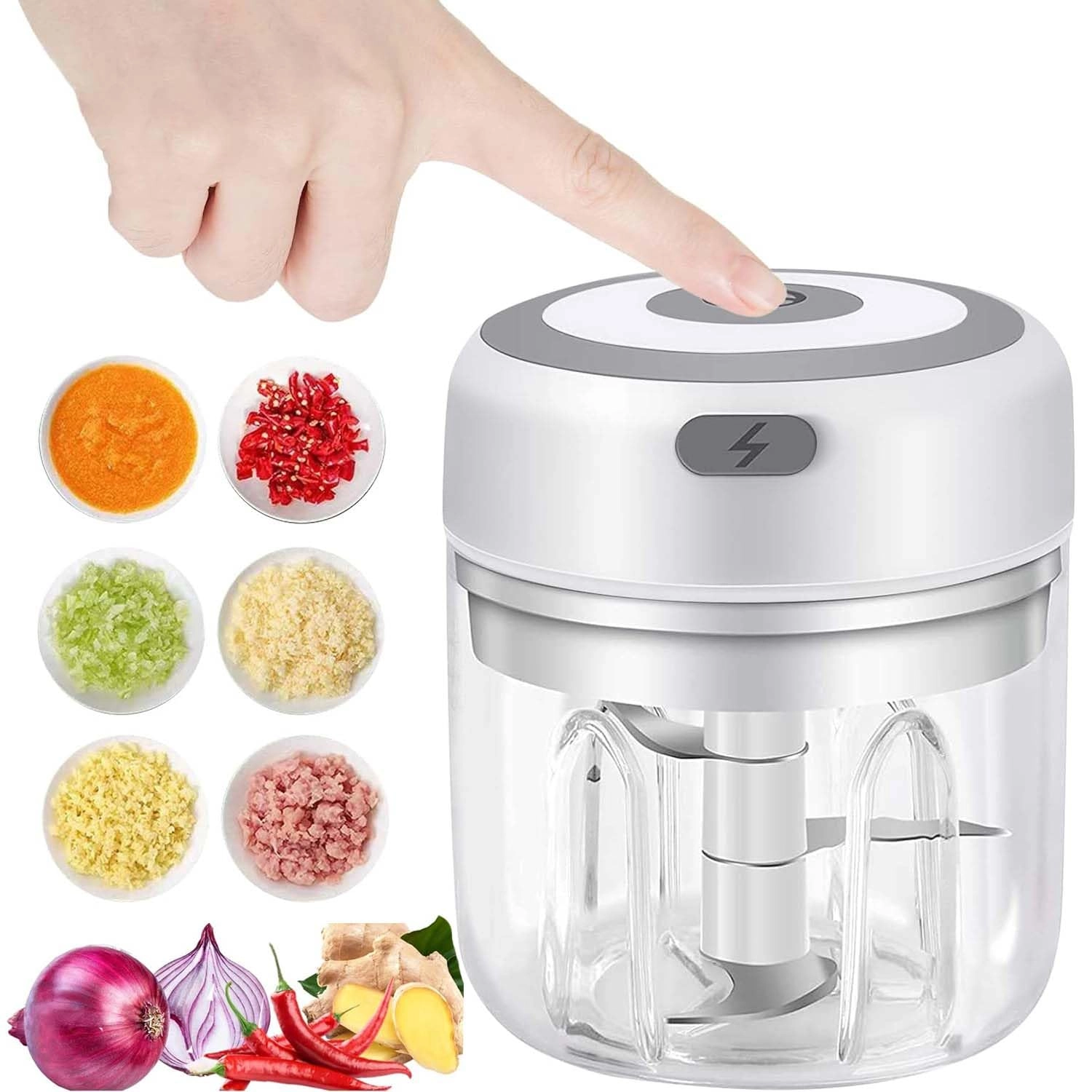 VOUM Mini Food Chopper - 250ml 30W