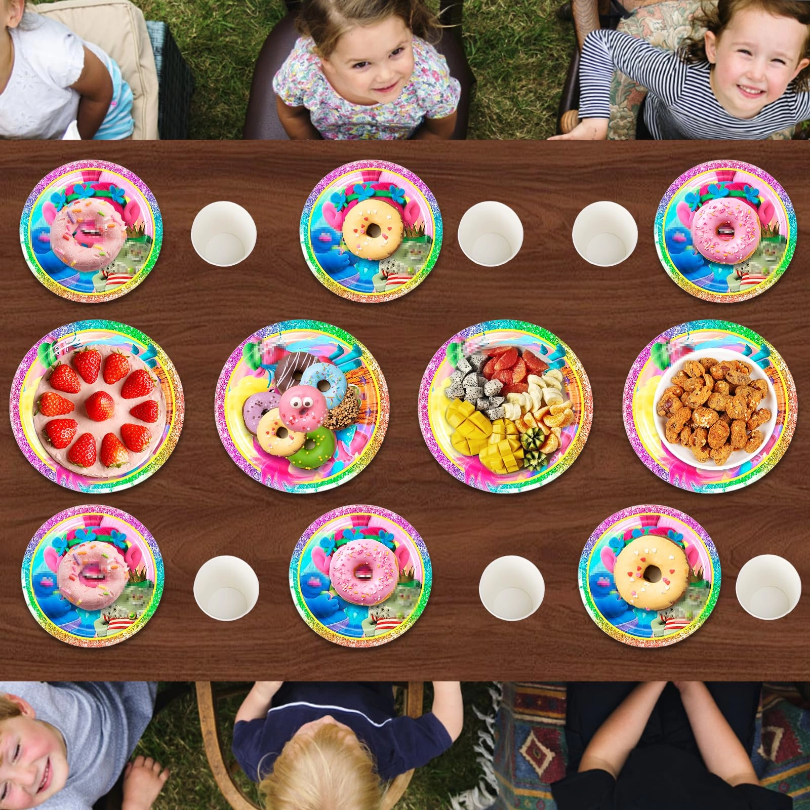 Party Tableware Set - 52PC Birthday