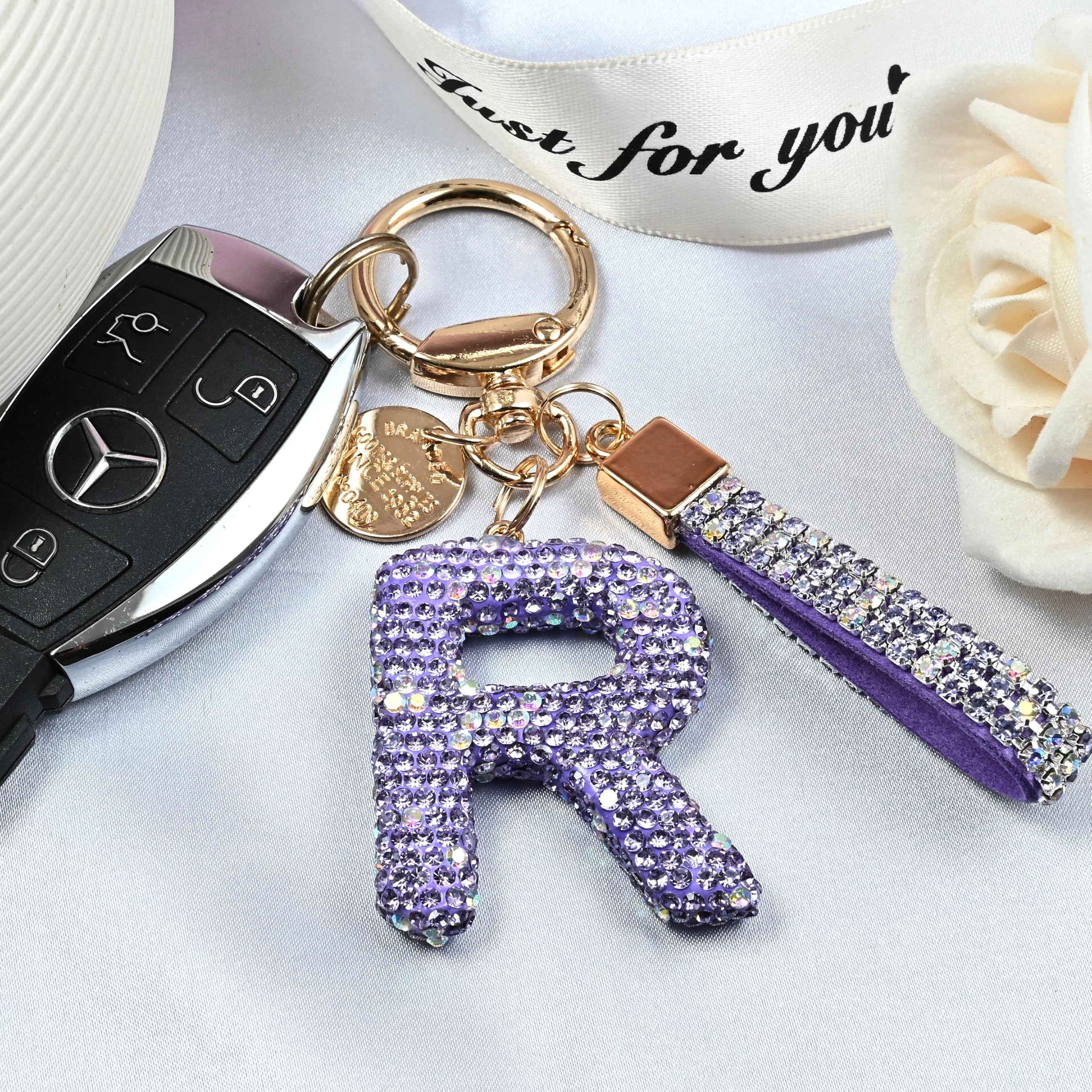 Initial Letter Keychain - Letter