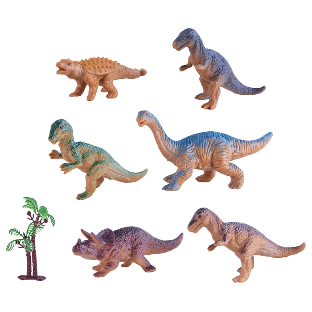Power Joy Everyday Toy Animal Set (AL-2036B) 7 pcs