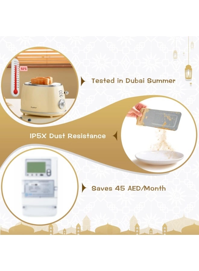 Vintage Style Toaster - 2-Slice