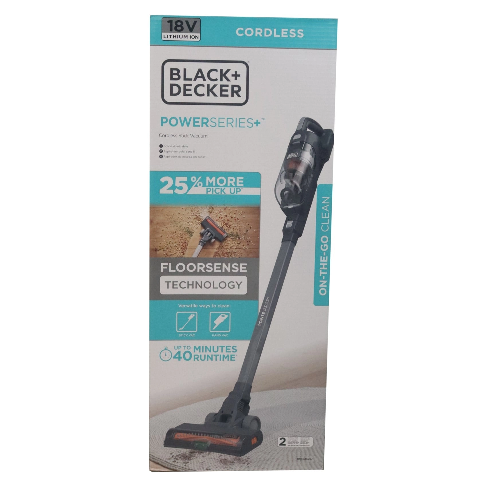 Black & Decker BHFEA520J-GB - Complete surface cleaning solution