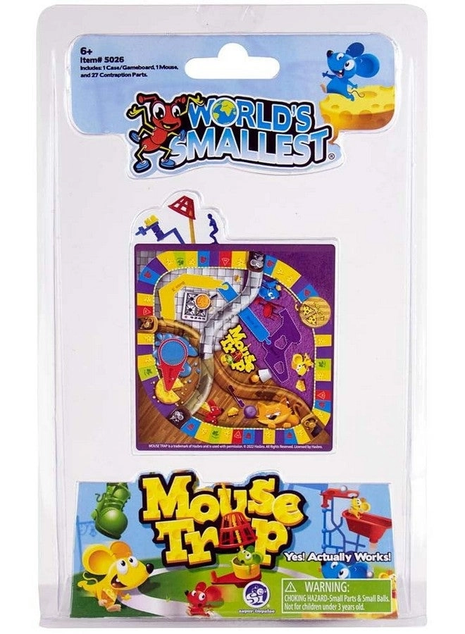 World’s Smallest Mouse Trap - Miniature Gameboard Portable Case