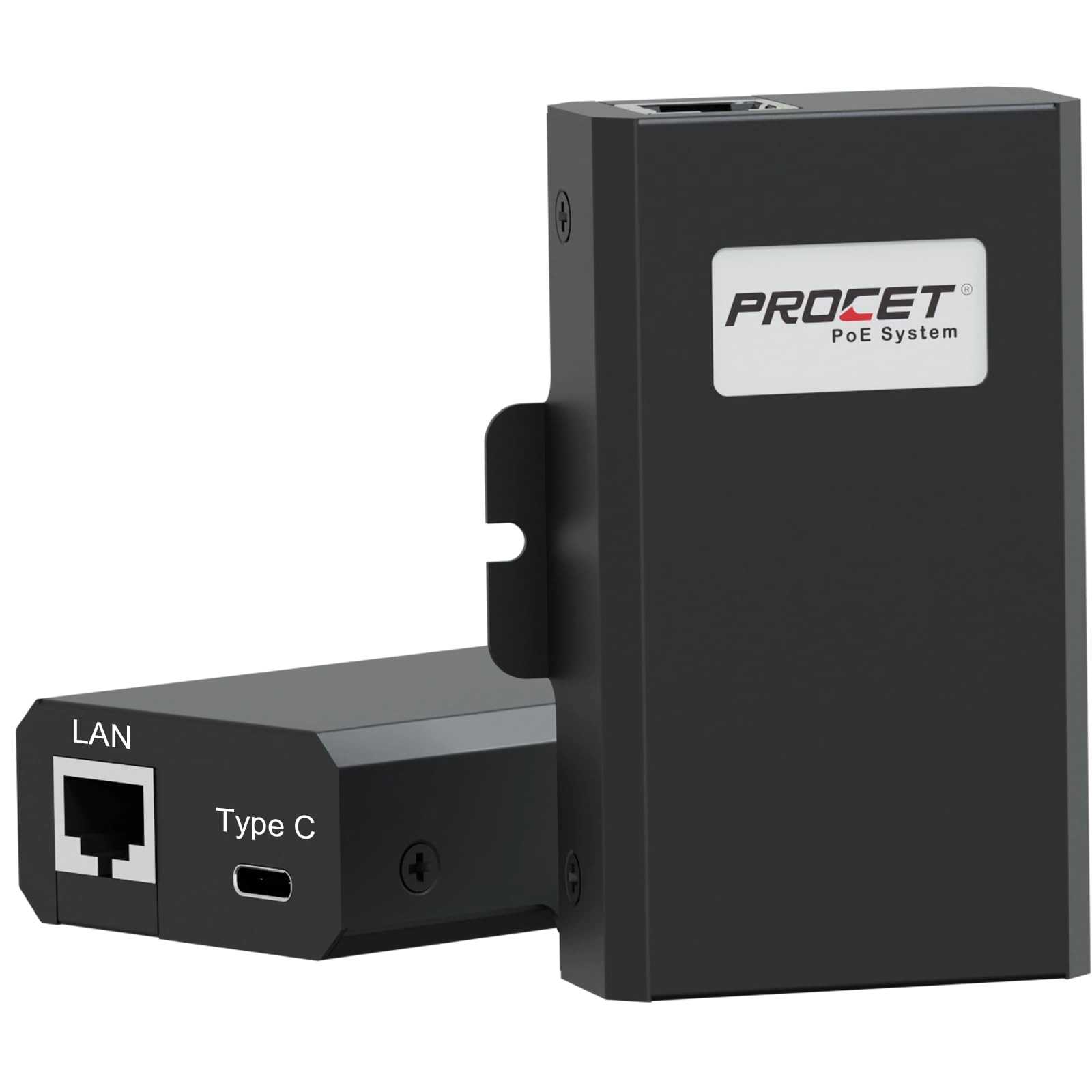 PROCET PoE System PT-PTC-BT - 44-57V 60W 1 IEEE802.3bt 10/100/1000Mbps
