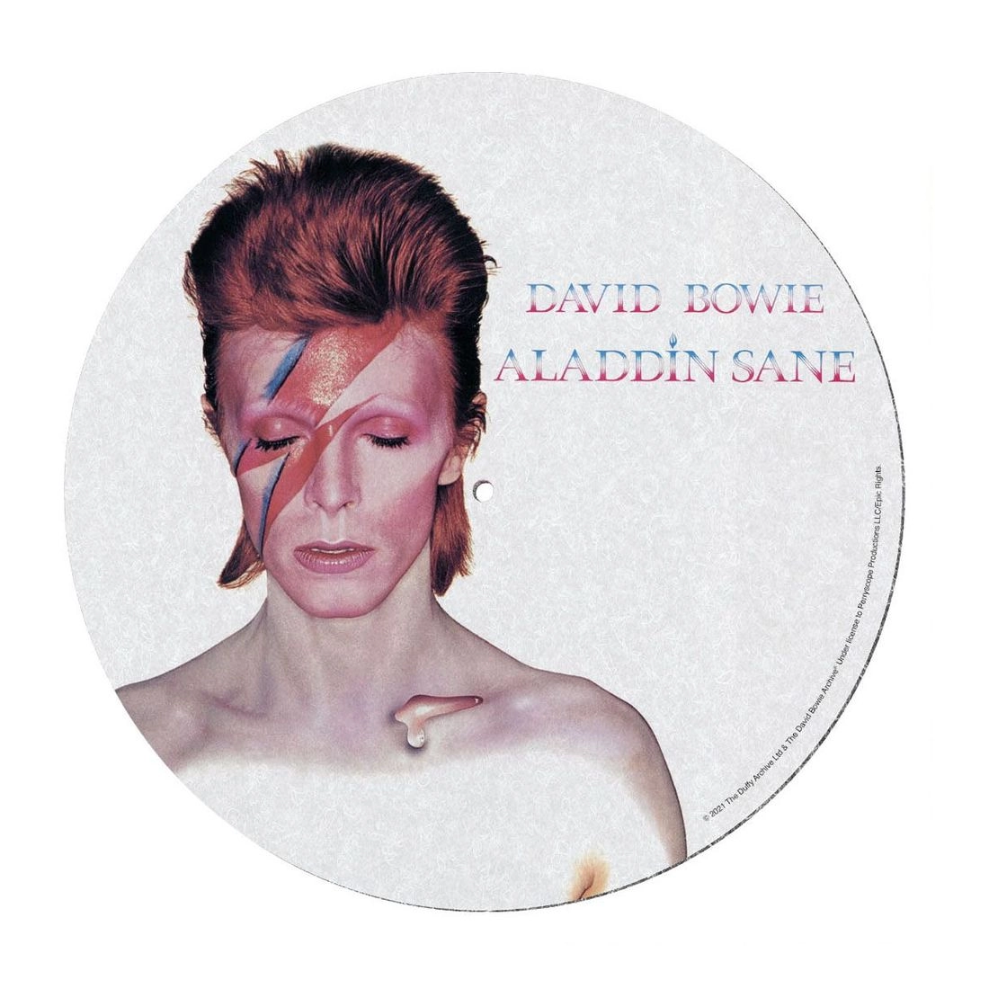 PYRAMID POSTERS David Bowie Aladdin Sane Slipmat - 100% polyester