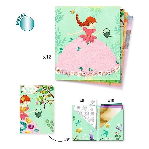 Artistic Patch - Fair Maidens 12 illustrated cards