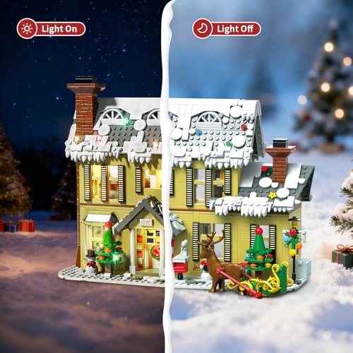 Christmas House Building Toy - 1405pcs