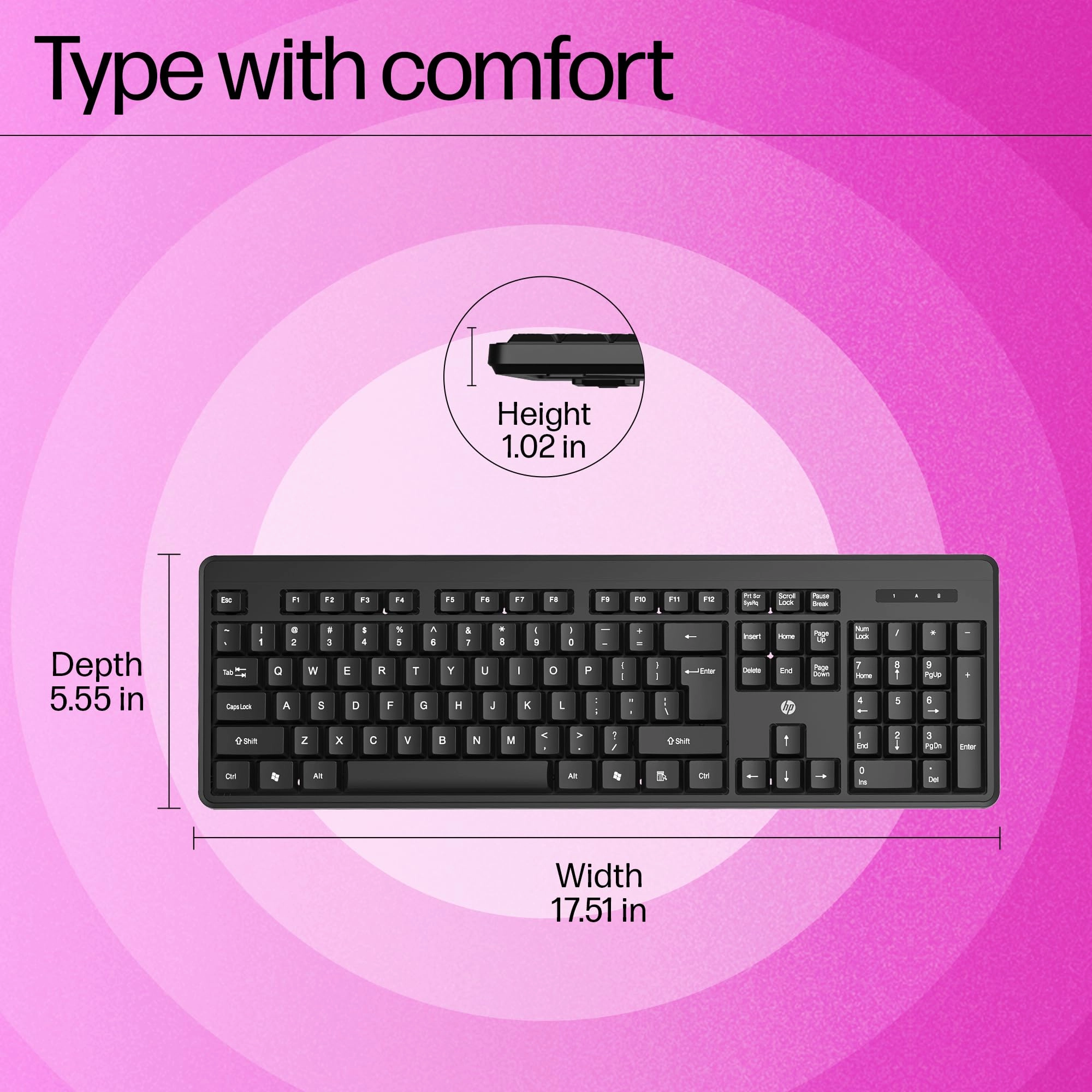 K160 - QWERTY Wireless