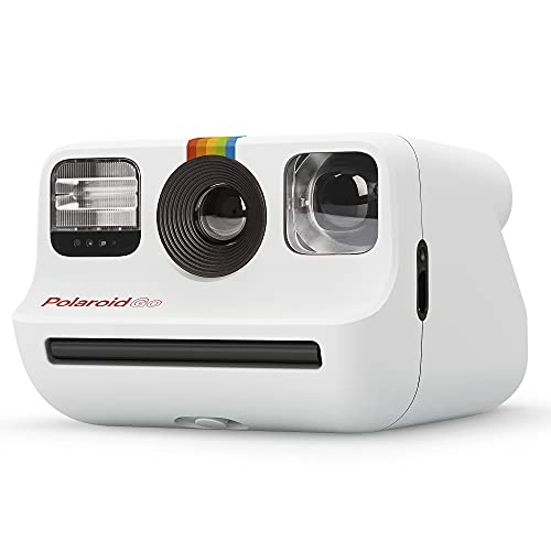 GO Camera - White + Accessory Bundle - Transparent Hanging Album + GO Color Film Double Pack - 5 x Double Pack