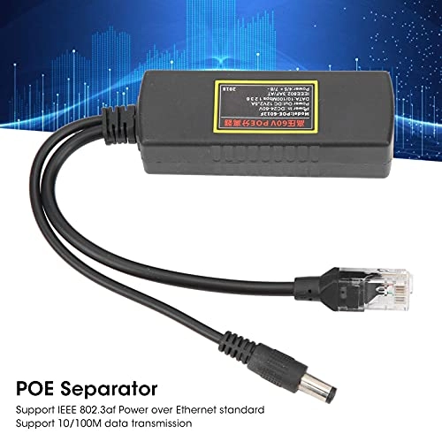 POE Splitter - 24-60V IEEE 802.3af 10/100M