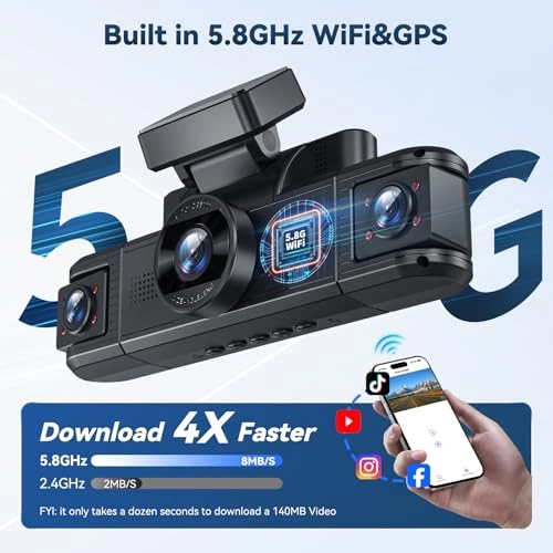 4 Channel Dash Cam - 4K 1080P