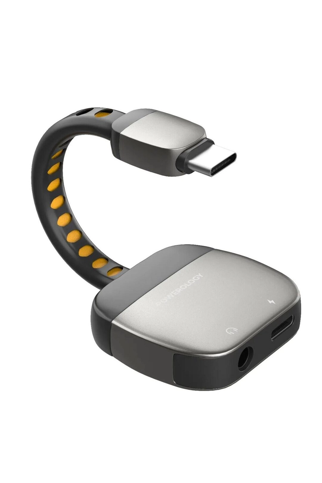 Powerology Charge Cable 60W 3.5mm to USB-C Braided