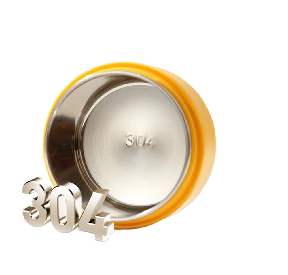 Double Decker SS Lunch Box - Sage And Amber 0.82L