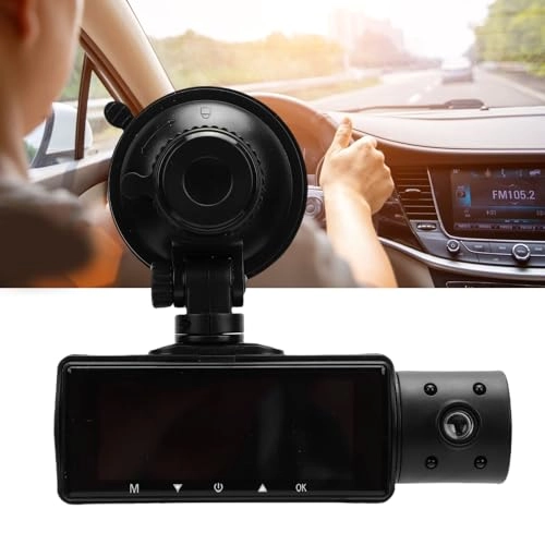 3 Channel Car Dash Cam - 1080P