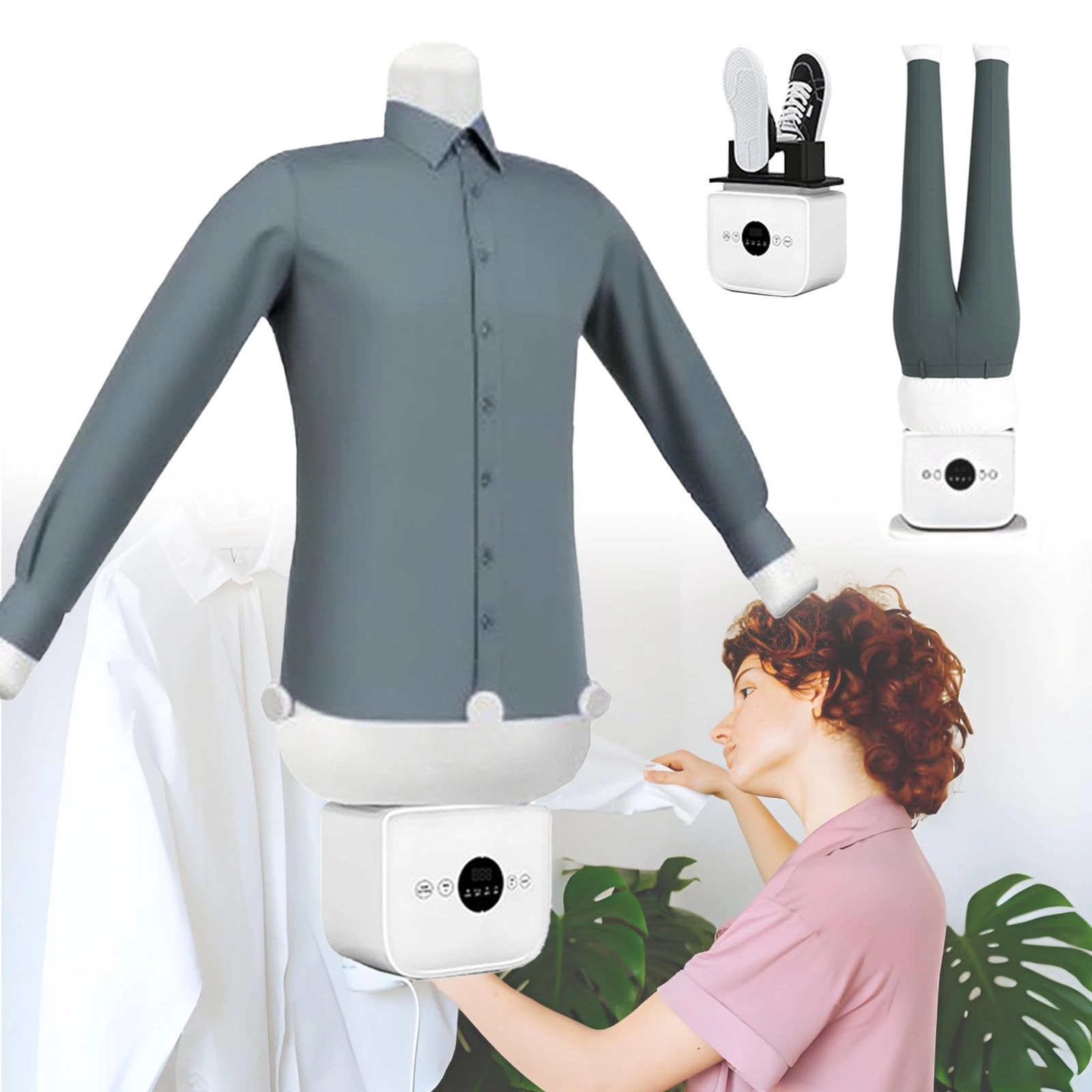 Automatic Ironing Machine - 360° Ironing Portable Steam