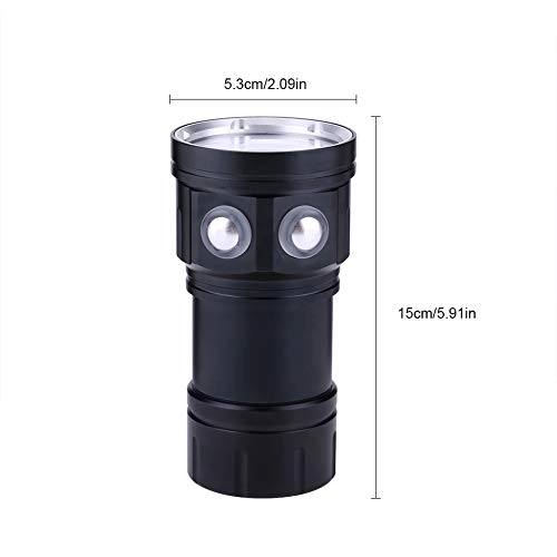 IPX8 Diving Flashlight (18000lm)