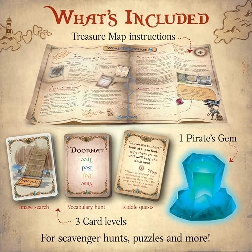 Word Treasures - 4-8+ 62 pieces